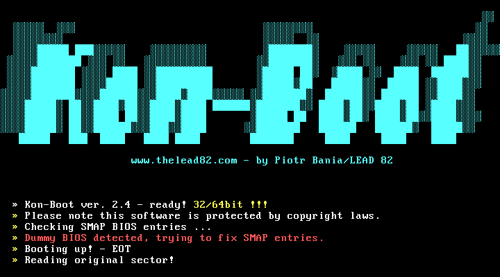 Kon-Boot for Windows